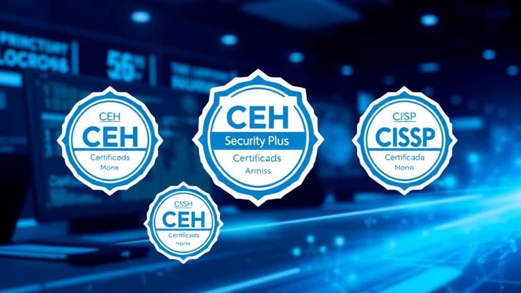 Best Cybersecurity Certifications for Beginners β CEH, Security+, CISSP (2026)