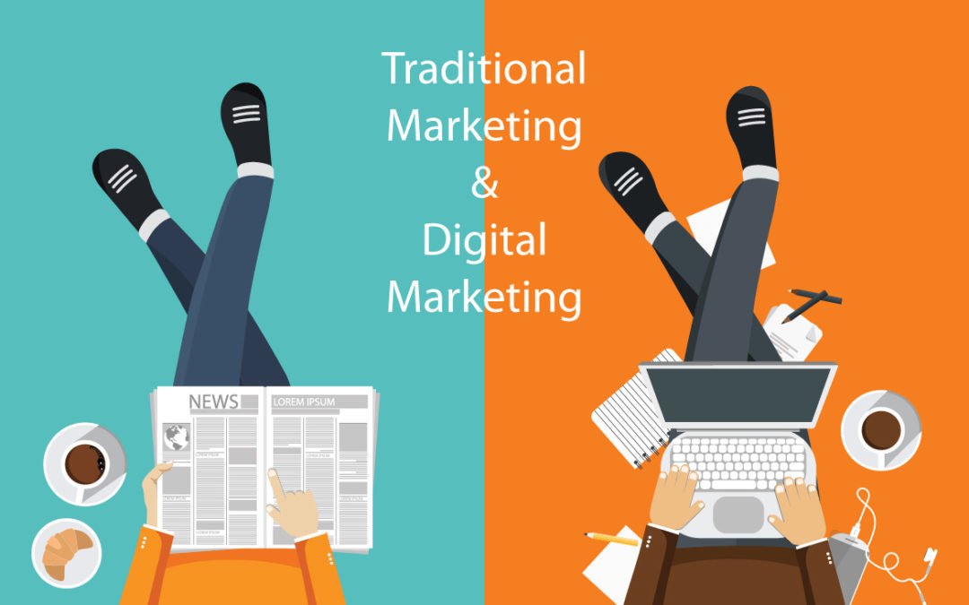 Digital Marketing vs Traditional Marketing in 2021