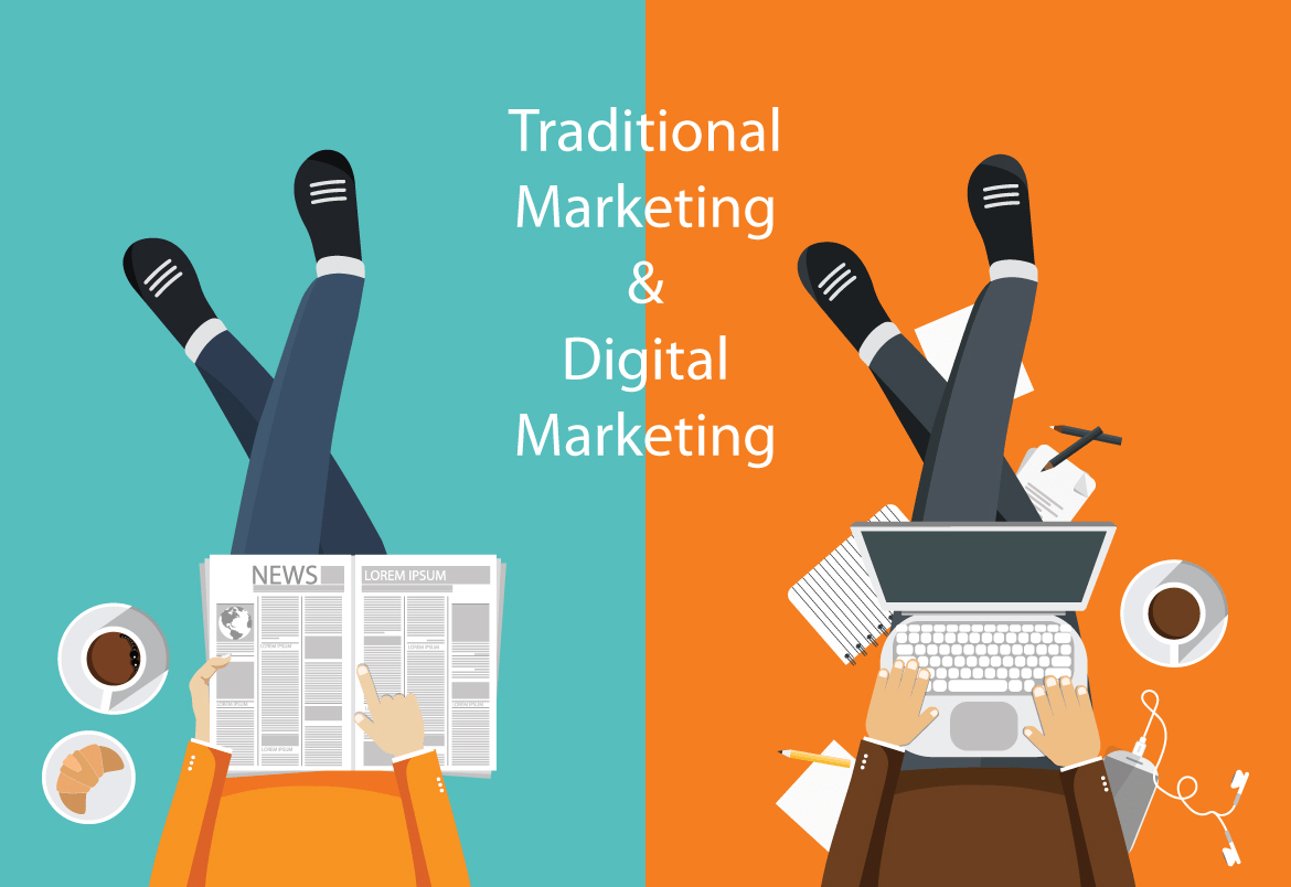 Digital Marketing vs Traditional Marketing in 2020