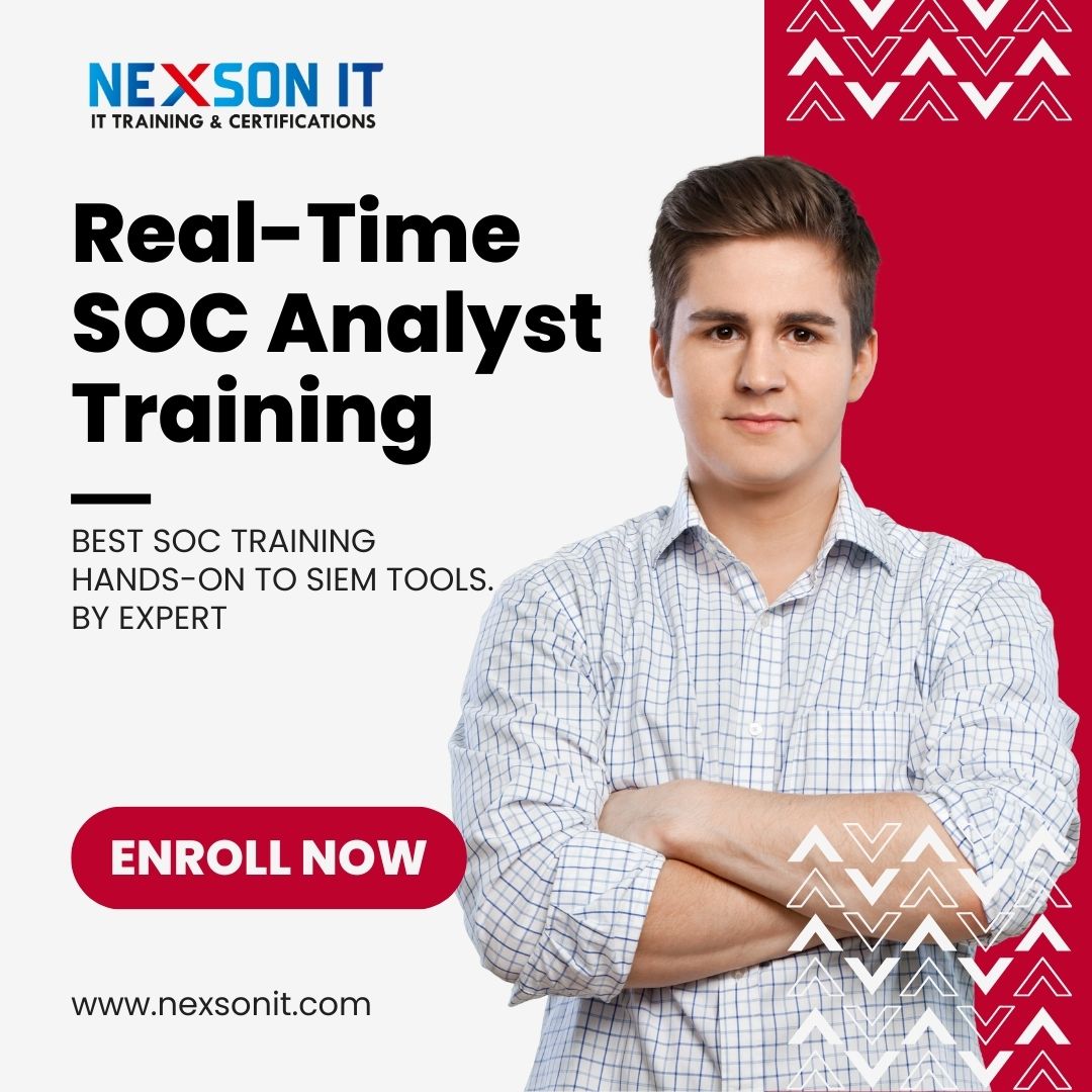 Real-Time SOC Analyst Training in Hyderabad (1) Real-Time SOC Analyst Training in Hyderabad
